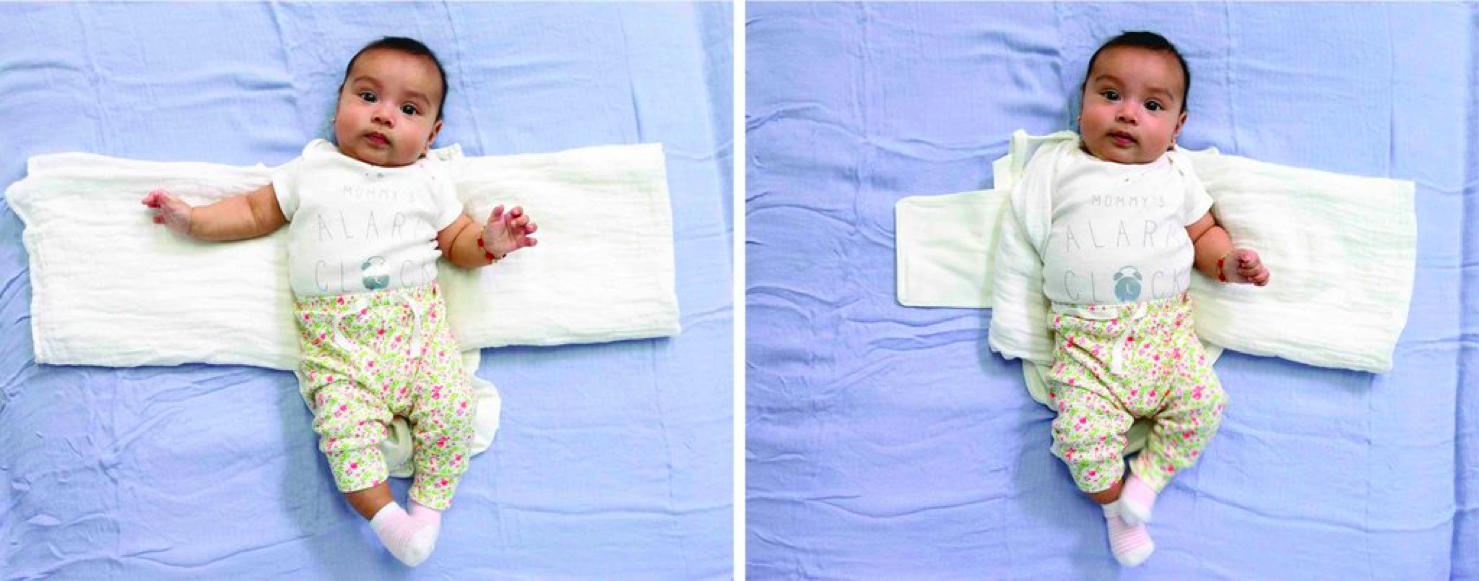 Baby keeps getting out of online swaddle